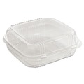 Food Containers & Lids | Pactiv Corp. YCI811200000 Clearview Smartlock 49 oz. Containers - Clear (200/Carton) image number 1