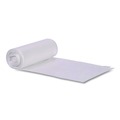 Low-Density Trash Bags | Boardwalk H6036MCKR01 30 Gallon 0.5 mil 30 in. x 36 in. Perforated Roll Low-Density Waste Can Liners - Clear (250/Carton) image number 3