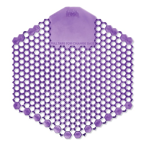 Toilet & Urinal Deodorizers | Fresh Products 3WDS-F-010I060M-11 58 Gram Fabulous Scent The Wave Urinal Deodorizer - Purple (60/Carton) image number 0