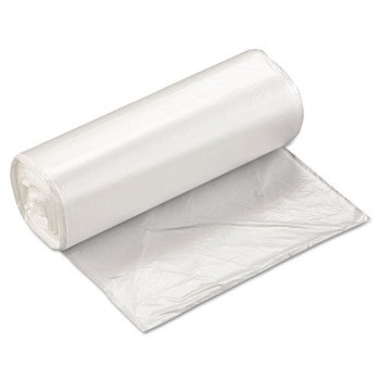 JANITORIAL | Inteplast Group EC2433N High-Density 16 gal. 5 microns Commercial Can Liner - Natural (50 Bags/Roll, 20 Rolls/Carton)