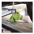 Food Service Disposable & Single Use Gloves | Ammex GWGN49100CT 8 mil Heavy-Duty Industrial Powder-Free Nitrile Gloves - 2X-Large, Green (1000/Carton) image number 4