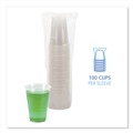 Cups | Boardwalk BWKTRANSCUP14PK 14 oz. Polypropylene Plastic Cold Cups - Translucent (50/Pack) image number 3