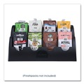 Condiment Organizers | FLAVIA 25200000 13.6 in. x 13 in. x 4.4 in. 8-Compartment Small Merchandiser - Black image number 5