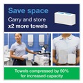 Perforated Roll & Hand Towels | Tork 105065 1-Ply 7.91 in. x 8.85 in. PeakServe Continuous Hand Towel - White (12/Carton) image number 8