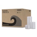 Cup Lids | Boardwalk BWKPETSTRAW 16 oz. - 24 oz. PET Cold Cup Lids - Clear (1000/Carton) image number 2
