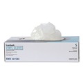 Janitorial Disposable & Single Use Gloves | Boardwalk BWK361LCT 3-3/5 mil. Exam Vinyl Gloves - Large Clear (1000/Carton) image number 3