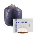 High-Density Trash Bags | Boardwalk V6638HNKR01 33 Gallon 14 mic 33 in. x 38 in. Perforated Roll High-Density Can Liners - Natural (25 Bags/Roll, 10 Rolls/Carton) image number 2