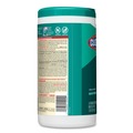 Cleaning Cloths & Wipes | Clorox 15949 7 in. x 8 in. 1-Ply Disinfecting Wipes - Fresh Scent, White (75/Canister, 6 Canisters/Carton) image number 2