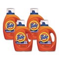 Laundry Detergents | Tide 80880550 84 oz. Bottle 64 Loads HE Liquid Laundry Detergent - Original Scent (4/Carton) image number 0