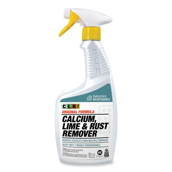  | CLR PRO FM-CLR32-6PRO 32 oz. Spray Bottle Calcium, Lime, and Rust Remover (6/Carton)
