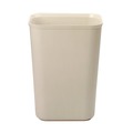 Indoor Waste Receptacles | Rubbermaid Commercial FG254400BEIG 10 Gallon Fiberglass Wastebasket - Beige image number 0