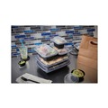 Food Containers & Lids | Pactiv Corp. YCNB9X632000 32 oz. 8.66 in. x 5.75 in. x 2.72 in. EarthChoice Entree2Go Takeout Container - Plastic, Black (300/Carton) image number 4