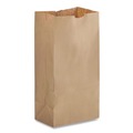 Grocery Bags | Ross & Wallace Paper Products 130312500SP 7 in. x 4.38 in. x 13.75 in. #12 Grocery Paper Bags - Kraft (500/Bundle) image number 1