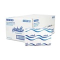 Perforated Roll & Hand Towels | Windsoft WIN105 9.25 in. x 9.5 in. 1-Ply Multifold Paper Towels - White (16 Packs/Carton) image number 2