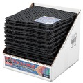 Racks & Shelving | San Jamar VM5280BK Versa-Mat 12 in. x 12 in. x 0.25 in. Bar-Shelf Plastic Liner - Black (24/Carton) image number 0