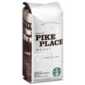 Coffee - Caffeinated | Starbucks 12411954 1lb Bag Coffee Ground - Pike Place image number 0