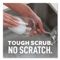 Scouring Pads & Sticks | Scotch-Brite 7100282851 3.5 in. Diameter 0.7 in. Thick Greener Clean Recycled Scrubbing Circle - White (3/Pack) image number 2