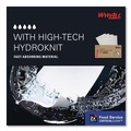 Perforated Roll & Hand Towels | WypAll 06053 X50 23.5 in. x 12.5 in. 1/4 Fold Foodservice Towels - White (200/Carton) image number 4