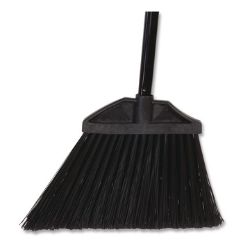 Boardwalk 6410-6-BWK Large Angle Broom, 57-in Handle, Black