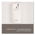 Air Freshener Dispensers | Rubbermaid Commercial 1793535 3.6 in. x 4.33 in. x 8.75 in. TC Microburst 9000 LCD Odor Control System - White image number 2