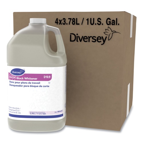Lime & Rust Removers | Diversey Care 101109766 Suma 1 gal. Bottle Block Whitener (4/Carton) image number 0