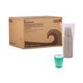 Cups | Boardwalk BWKTRANSCUP12CT 12 oz. Plastic Cold Cups - Translucent (1000/Carton) image number 2