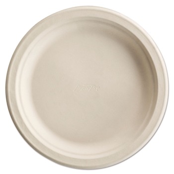 Chinet 25775 8.75 in. Diameter Paper Pro Round Plates - White (500/Carton)