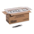 Perforated Roll & Hand Towels | Dixie CH56NC7 Individually Wrapped Heavyweight Plastic Fork/Knife/Napkin/Spoon Set - Black (250/Carton) image number 0