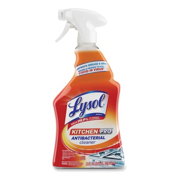 LYSOL Brand 19200-79556 22 oz Kitchen Pro Antibacterial Cleaner - Citrus Scent