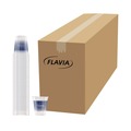 Cups | FLAVIA 25200058 12 oz. Blue Band Flavia Logo Cold Cups - Clear/Blue (1000/Carton) image number 0