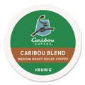 Coffee - Decaffeinated | Caribou Coffee 5000330137 Coffee K-Cups - Caribou Blend Decaf (24/Box) image number 1