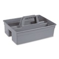 Waste Receptacle Accessories & Dollies | Nexstep Commercial Products 96981 MaxiRough Maid Caddies, 2 Compartments, 12 x 7, Gray image number 0