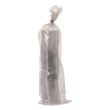 BEVERAGEWARE | Eco-Products EP-FLCS 1000-Piece/Carton GreenStripe 9 - 24 oz. Cold Cup Sip Lids - Clear