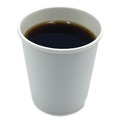 Cups | Boardwalk BWKDW8HCUP 8 oz. Double-Walled Paper Hot Cups - White (500/Carton) image number 4