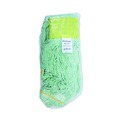 Mop Heads | Boardwalk BWK1200LCT EcoMop Recycled Fiber Looped-End Mop Heads - Large, Green (12/Carton) image number 2