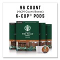 Coffee - Caffeinated | Starbucks 12434812 Coffee K-Cups Pack - Pike Place (96/Carton) image number 5
