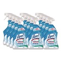 Disinfecting & Cleaning Solutions | LYSOL Brand 19200-99828 Bathroom Cleaner with Hydrogen Peroxide Cool Spring Breeze 32 oz Trigger Spray Bottle (12/Carton) image number 0