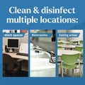 Cleaning Cloths & Wipes | Clorox 60605 CloroxPro EcoClean 8 in. x 7 in. 1-Ply Disinfecting Wipes - Unscented White image number 10