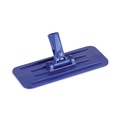 Scouring Pads & Sticks | Boardwalk BWK00405EA 4 in. x 9 in. Plastic Swivel Pad Holder - Blue image number 0