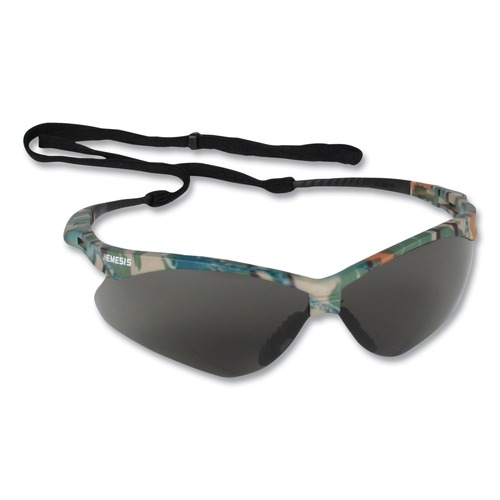 Eye Protection | Ansell 22609CT V30 NEMESIS Safety Eyewear - Plastic Camo Frame/Smoke Polycarbonate Lens (12/Box) image number 0