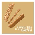 Meals & Snack Bars | KIND 41888 0.74 oz Thins Bar Variety Pack - Caramel Almond and Sea Salt/Dark Chocolate Nuts and Sea Salt (20/Box) image number 4