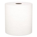 Perforated Roll & Hand Towels | Kleenex 01080 8 in. x 425 ft. 1.5 in. Core 1-Ply Hard Roll Paper Towels - White (12 Rolls/Carton) image number 0