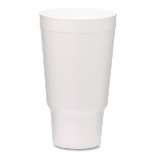 Cups | WinCup 221983 32 oz Foam Drink Cups - White (400/Carton) image number 0
