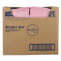 Cleaning Cloths & Wipes | WypAll 06354 X70 1-Ply 12.5 in. x 23.2 in. Wipers - Red (300/Carton) image number 0