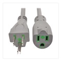 Janitorial Extension Cords | Tripp Lite P024-015-GY-HG Hospital-Grade Extension Cord 15 ft 15 A Gray image number 0