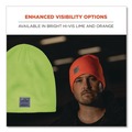 Head & Face Protection | Ergodyne 16812 N-Ferno 6812 One Size Fits Most Rib Knit Beanie - Black image number 5