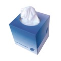 Facial Tissues | GEN GEN852E 2-Ply Facial Tissue Cube Box - White (85 Sheets/Box, 36 Boxes/Carton) image number 3