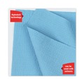 Perforated Roll & Hand Towels | WypAll 35411 X60 9.8 in. x 13.4 in. Cloths - Small, Blue (130/Roll, 12 Rolls/Carton) image number 5