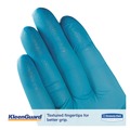 Food Service Disposable & Single Use Gloves | KleenGuard 417-57373 G10 Powder-Free Nitrile Gloves - Blue, Large (100/Box, 10 Boxes/Carton) image number 3
