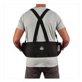 Back Support Harnesses & Belts | Ergodyne 11092 ProFlex 1650 Economy Elastic Back Support Brace, Small, 25-in to 30-in Waist, Black image number 3